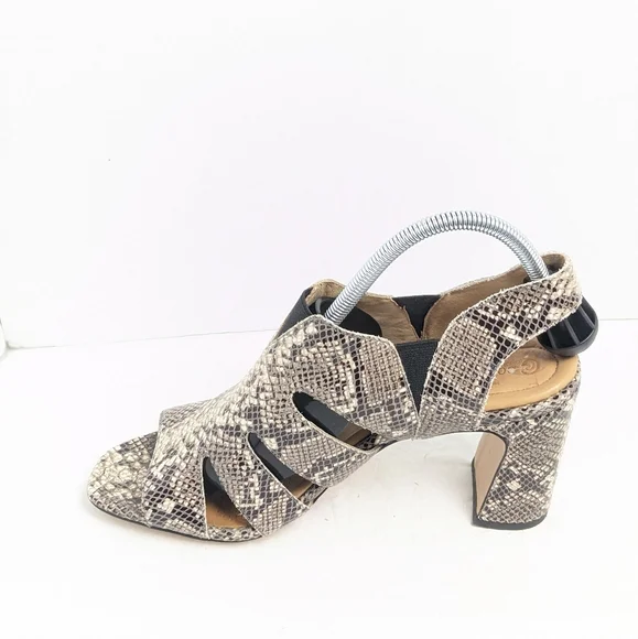 Corso Como leather heeled sandals - Picture 8 of 16